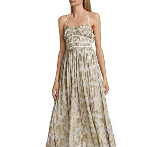 Free People Charlie Smocked Bustier Maxi Dress
